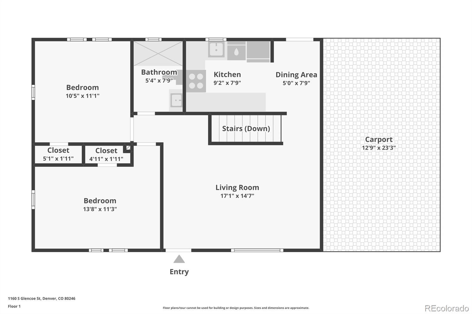 MLS Image #37 for 1160 s glencoe street,denver, Colorado