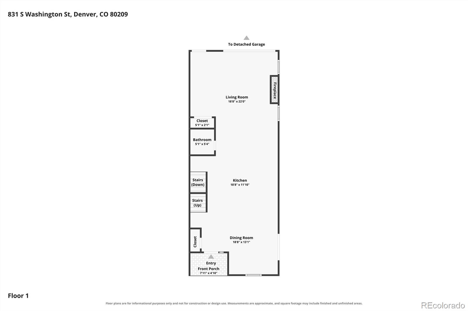 MLS Image #43 for 831 s washington street,denver, Colorado