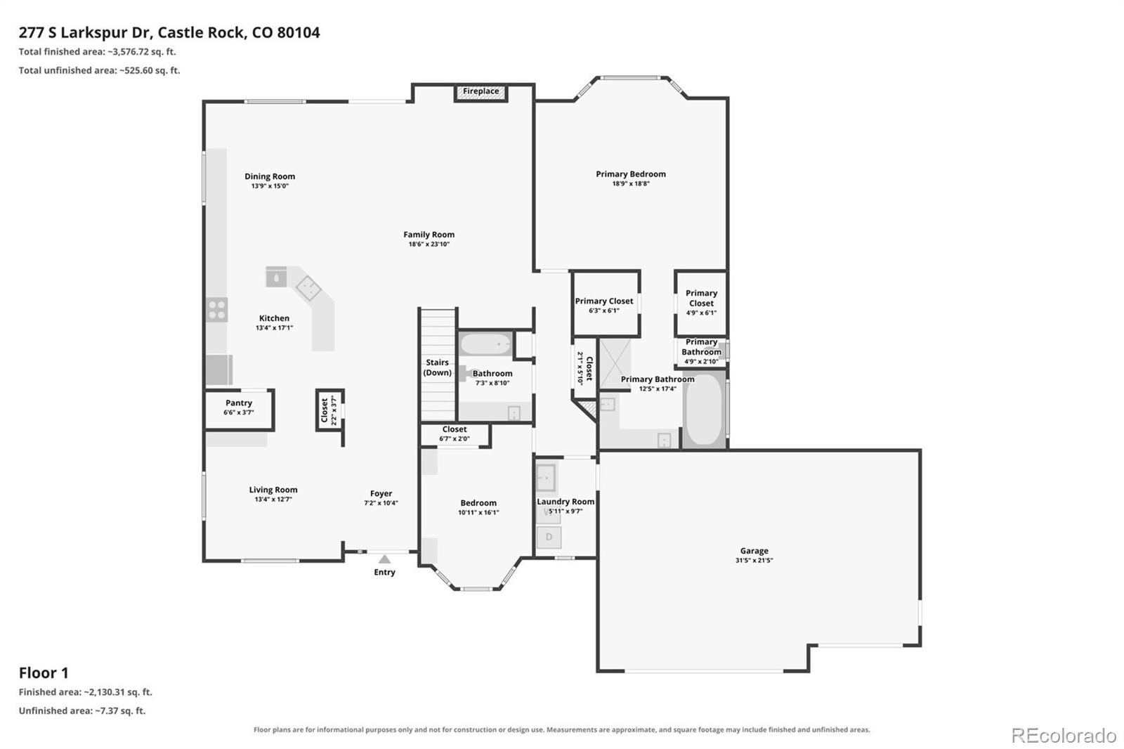 MLS Image #39 for 277 s larkspur drive,castle rock, Colorado