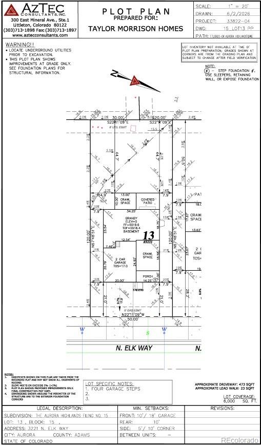 MLS Image #43 for 3221 n elk way,aurora, Colorado