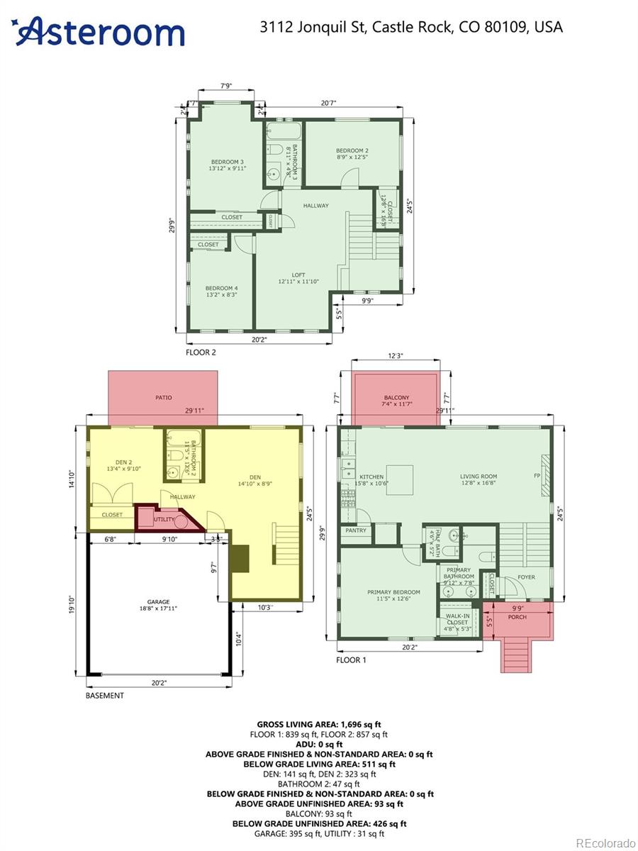 MLS Image #29 for 3112  jonquil street,castle rock, Colorado