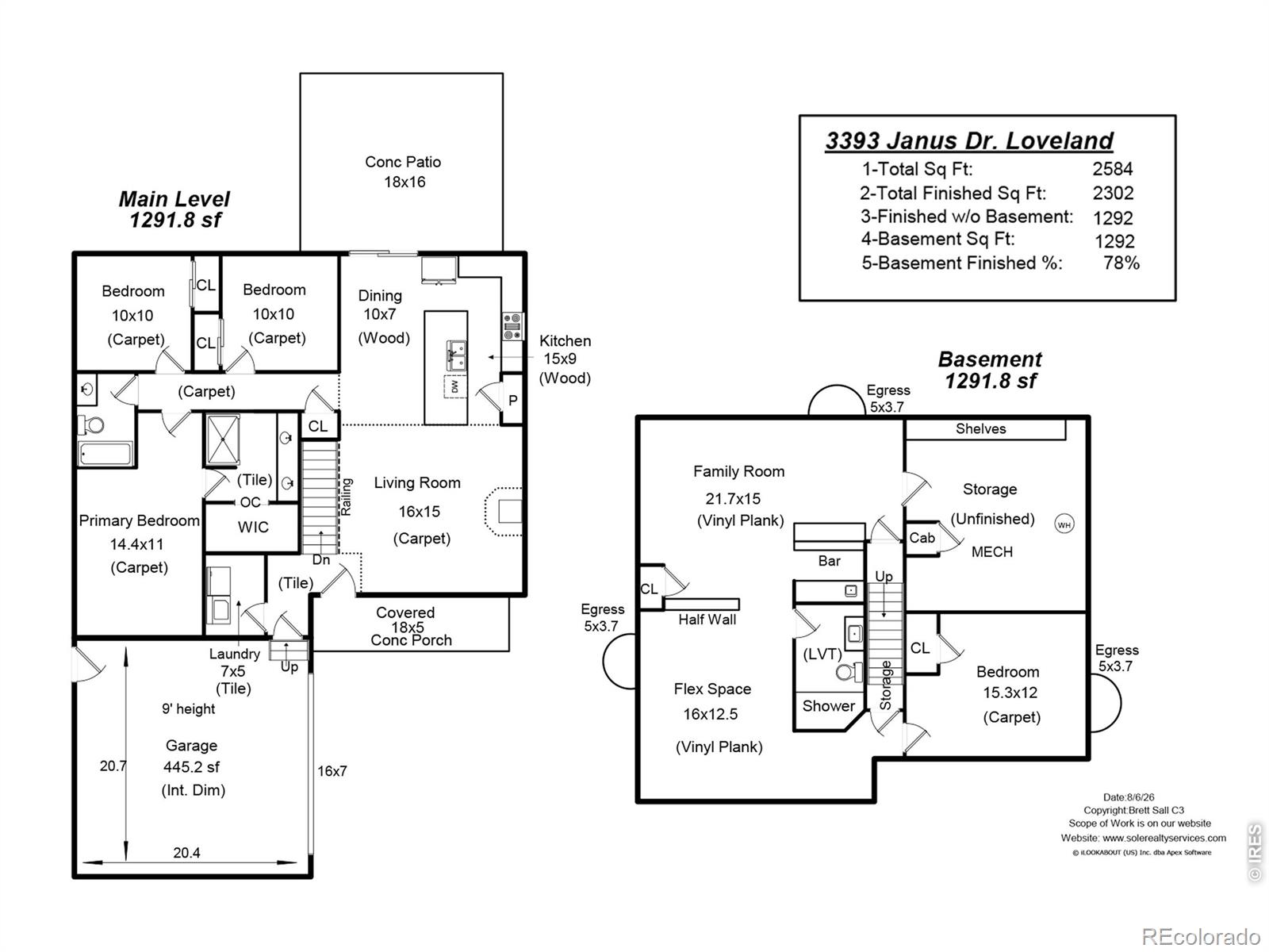 MLS Image #49 for 3393  janus drive,loveland, Colorado
