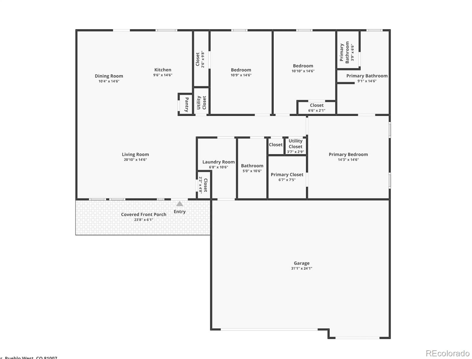 MLS Image #43 for 280 s meriweather drive,pueblo west, Colorado