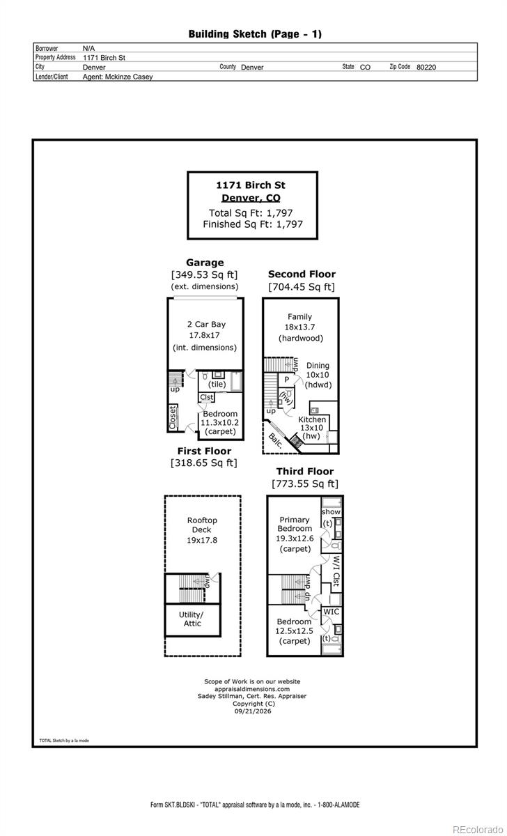 MLS Image #5 for 1171 n birch street,denver, Colorado