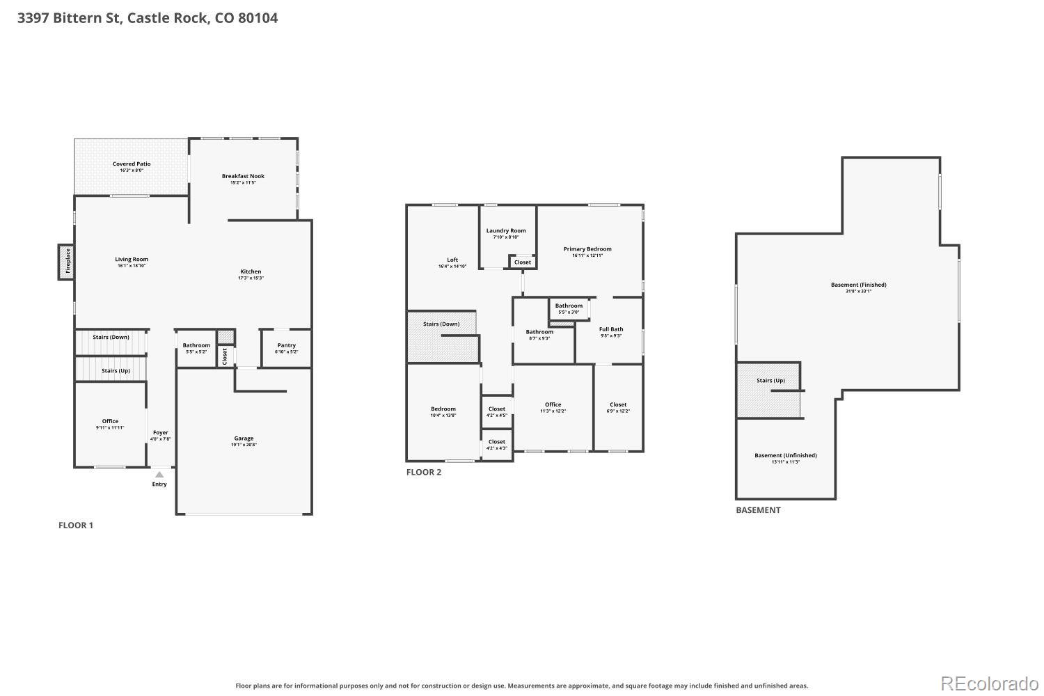 MLS Image #32 for 3397  bittern street,castle rock, Colorado