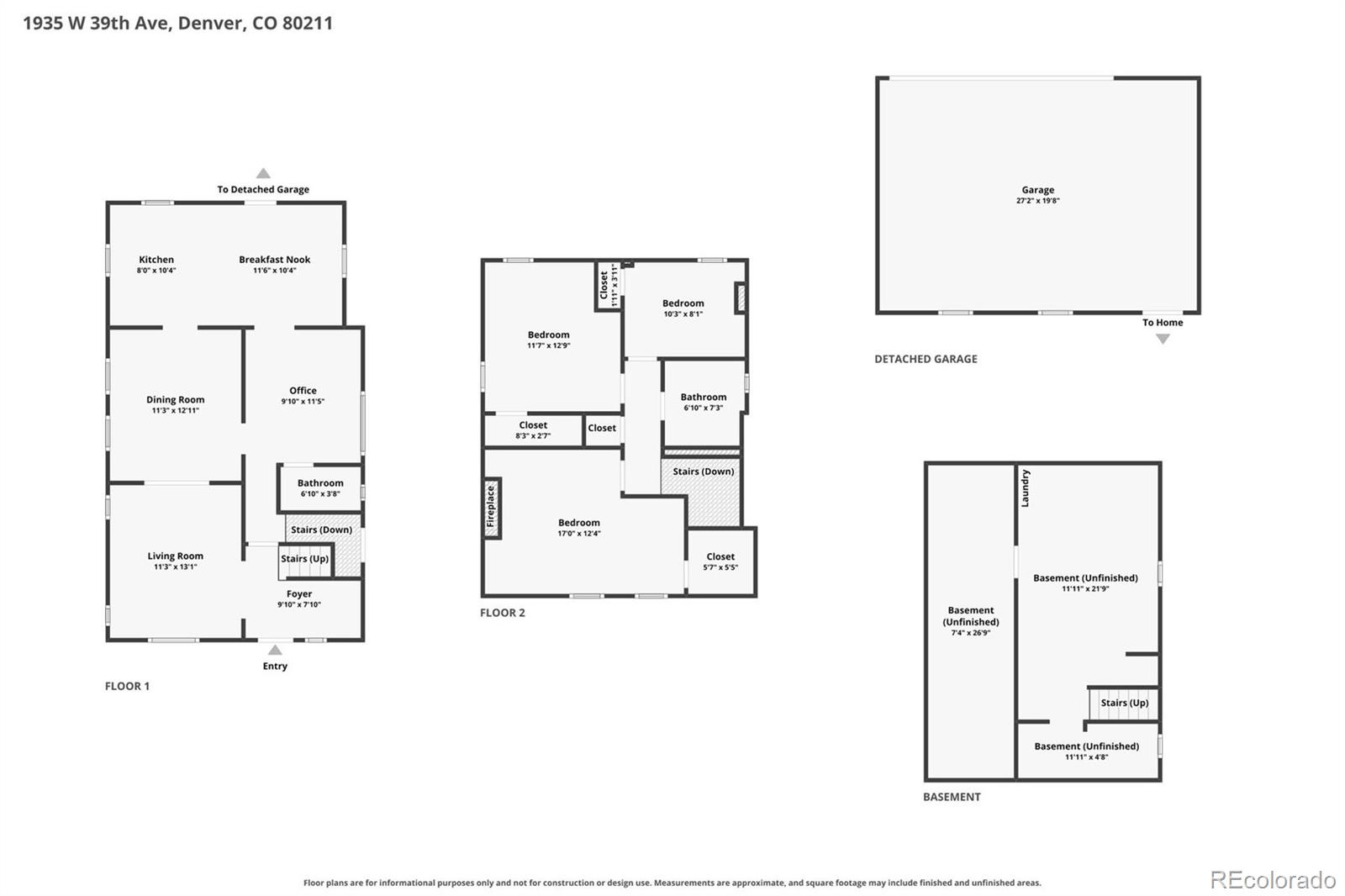 MLS Image #32 for 1935 w 39th avenue,denver, Colorado
