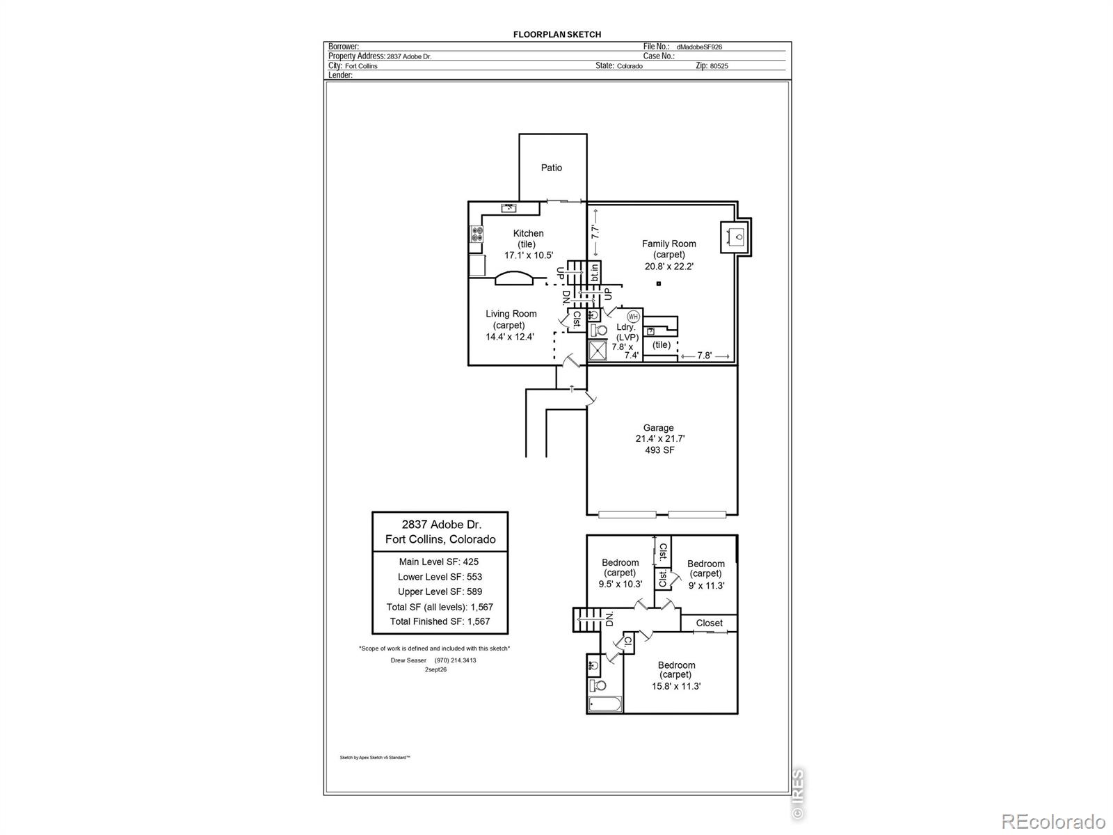 MLS Image #33 for 2837  adobe drive,fort collins, Colorado