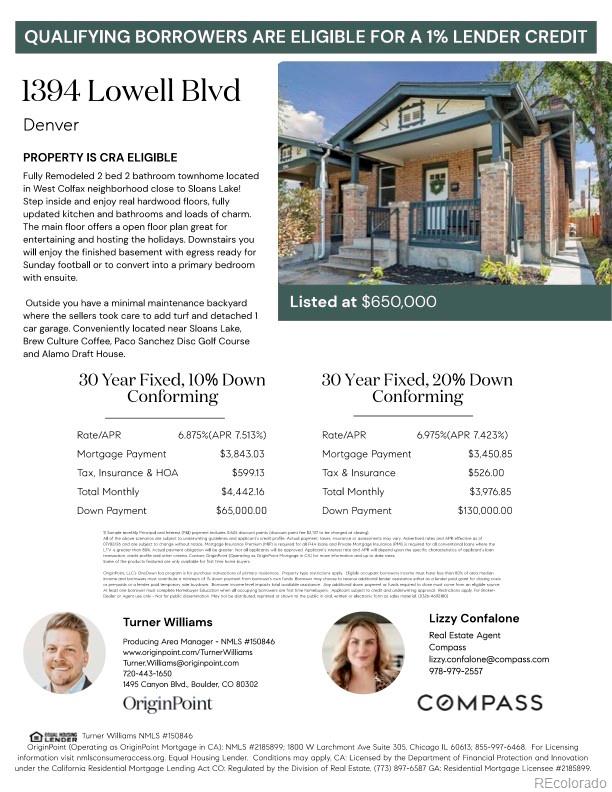 MLS Image #32 for 1394  lowell boulevard ,denver, Colorado