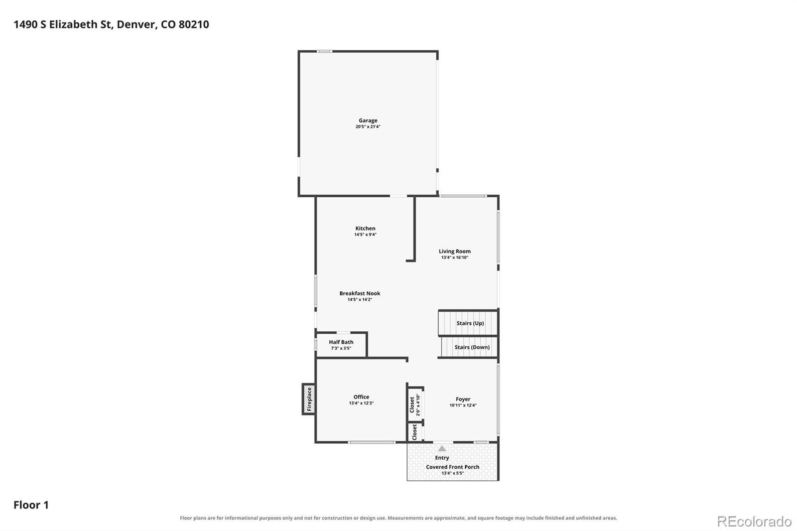MLS Image #46 for 1490 s elizabeth street,denver, Colorado