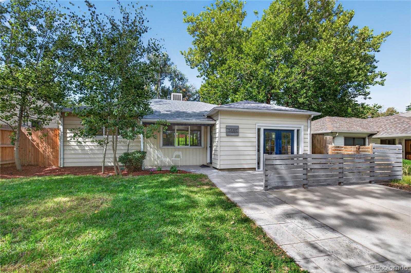 MLS Image #1 for 2559 s gaylord street,denver, Colorado