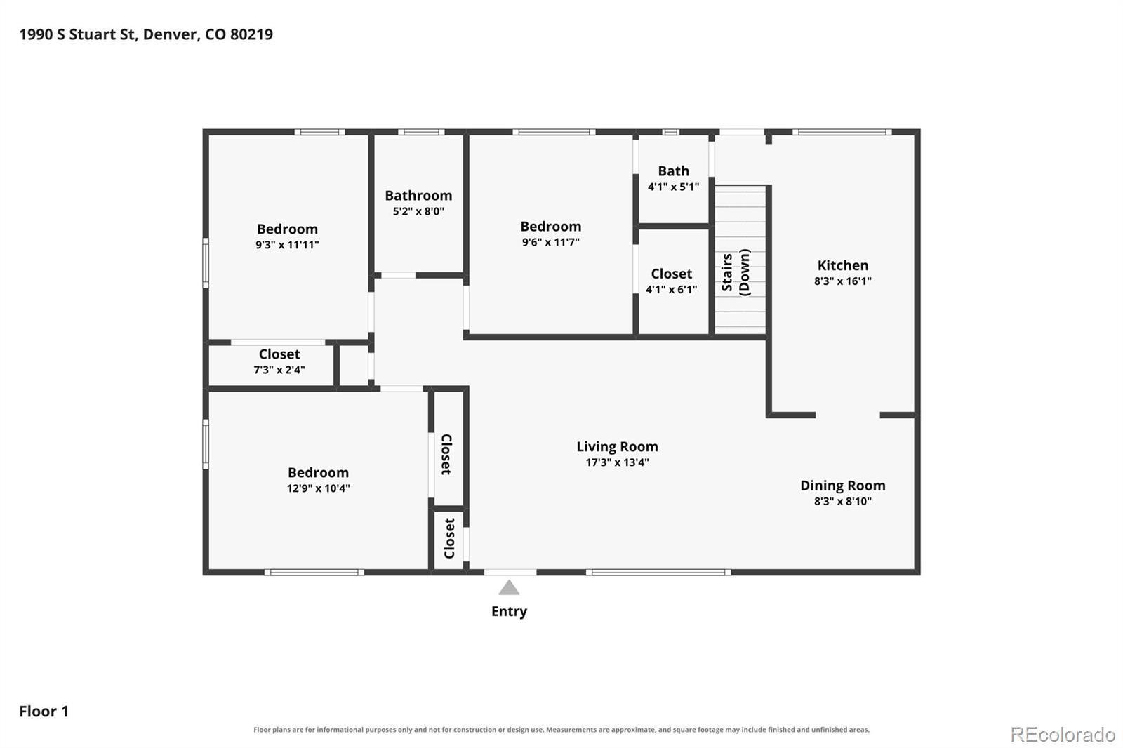 MLS Image #42 for 1990 s stuart street,denver, Colorado