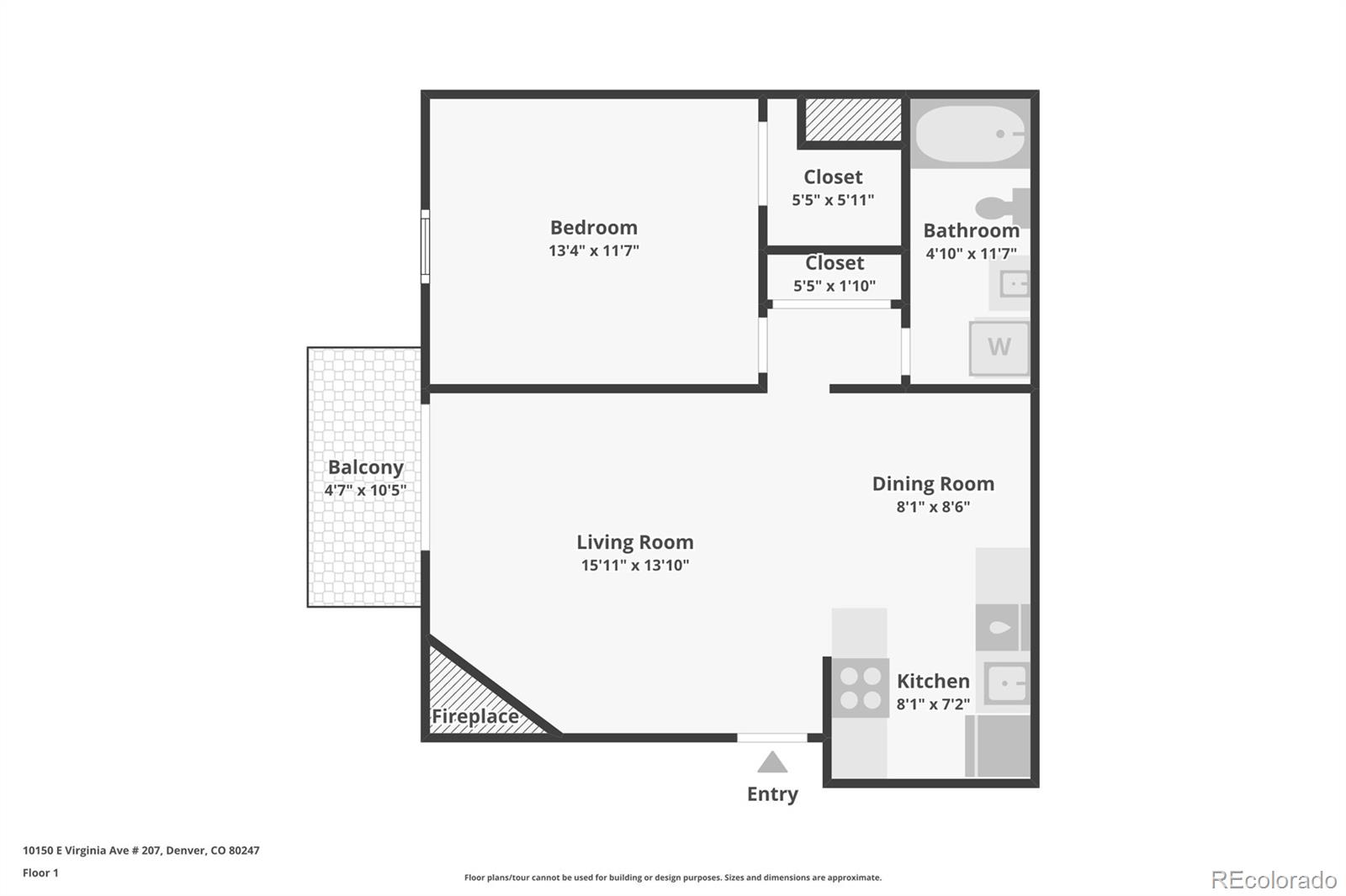 MLS Image #15 for 10150 e virginia avenue 4-301,denver, Colorado
