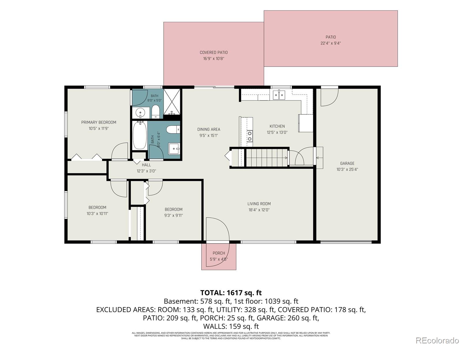 MLS Image #25 for 775 s glencoe street,denver, Colorado