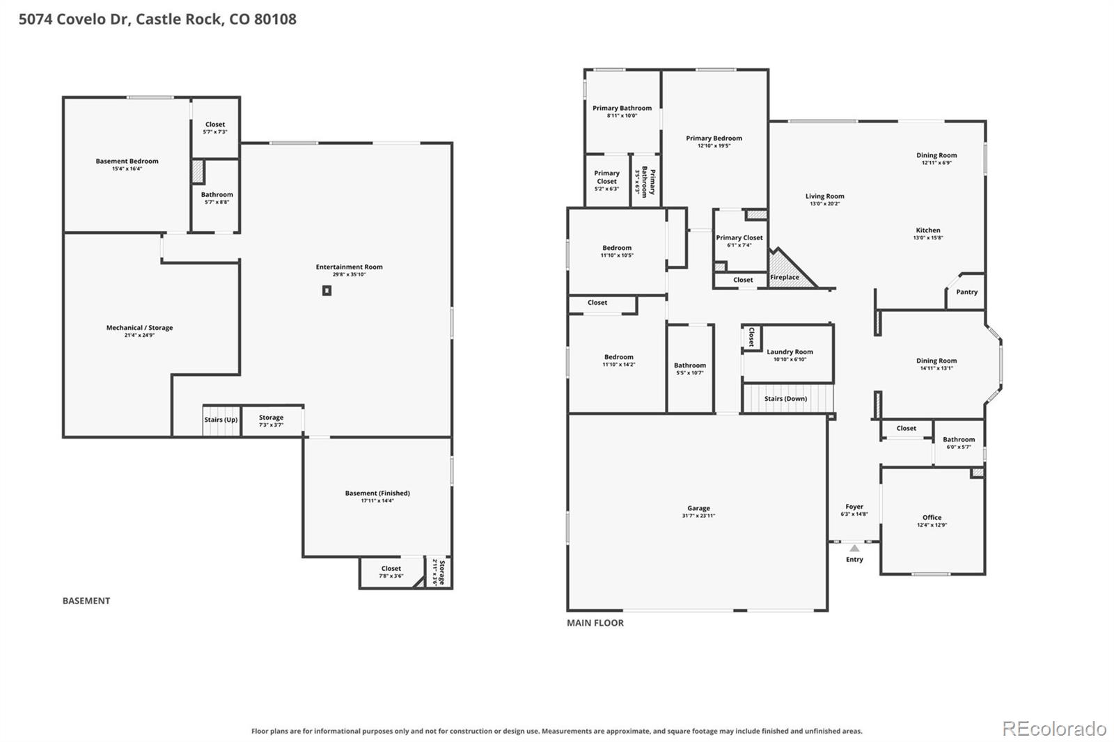 MLS Image #13 for 5074  covelo drive,castle rock, Colorado