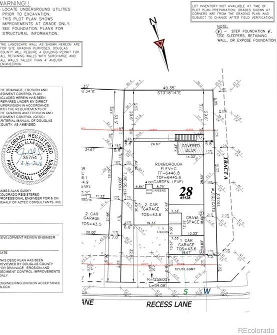 MLS Image #39 for 3528  recess lane,castle rock, Colorado