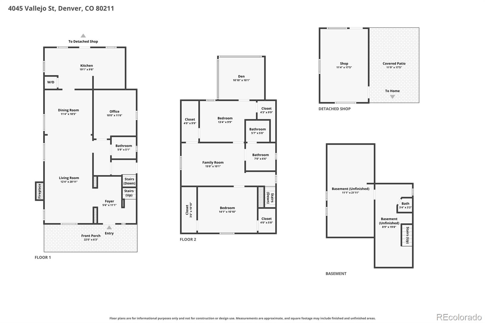 MLS Image #39 for 4045  vallejo street,denver, Colorado