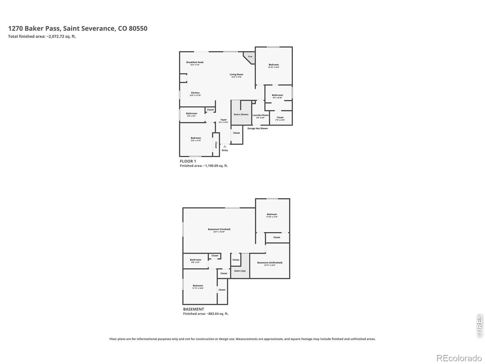 MLS Image #44 for 1270  baker pass street,severance, Colorado