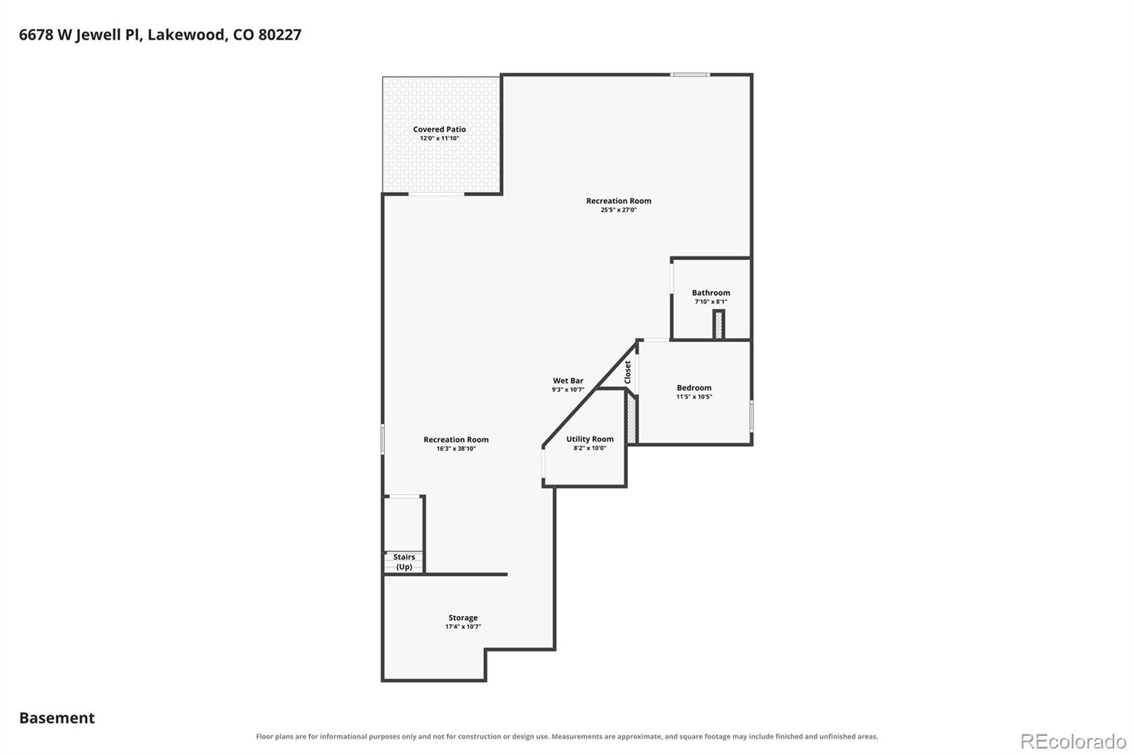 MLS Image #33 for 6678 w jewell place,lakewood, Colorado
