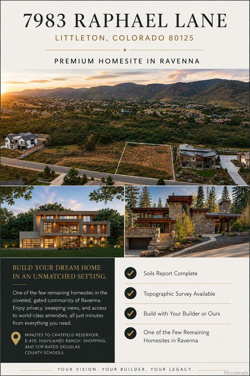 MLS Image #1 for 7983  raphael lane,littleton, Colorado