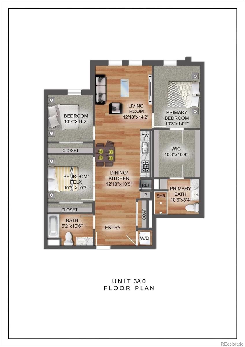 MLS Image #2 for 639  29th st  205,denver, Colorado