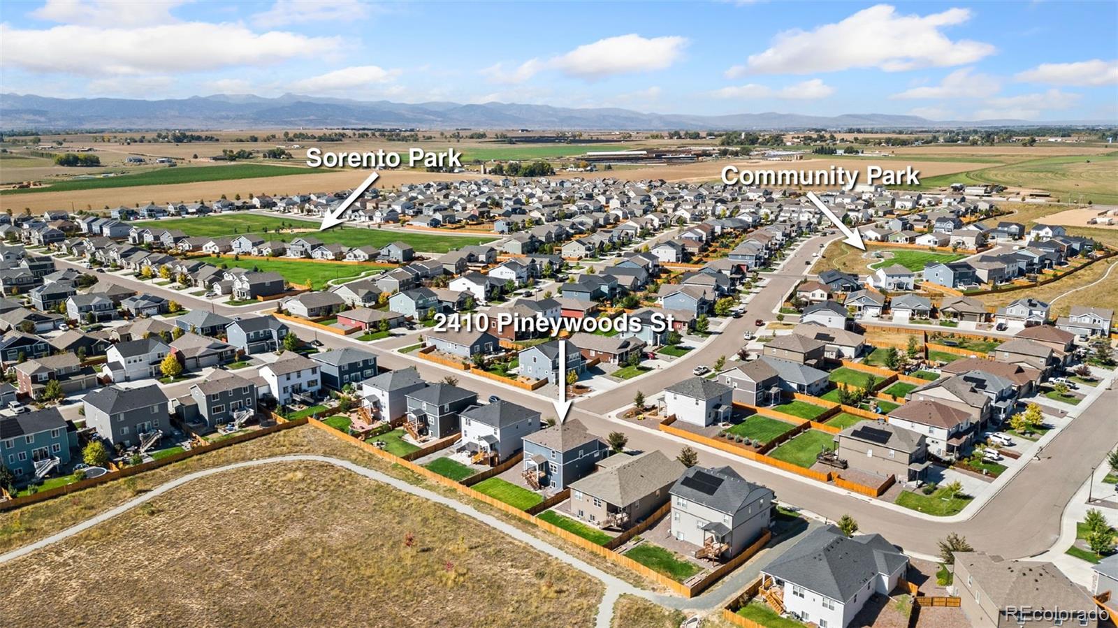 MLS Image #2 for 2410  pineywoods street,mead, Colorado