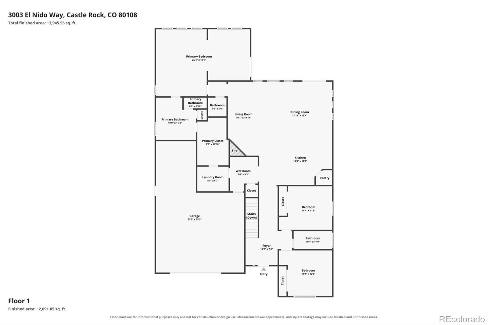 MLS Image #44 for 3003  el nido way,castle rock, Colorado