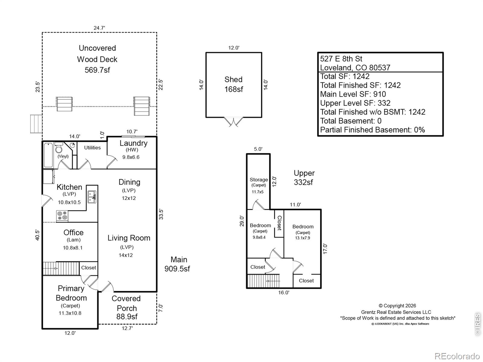 MLS Image #49 for 527 e 8th street,loveland, Colorado