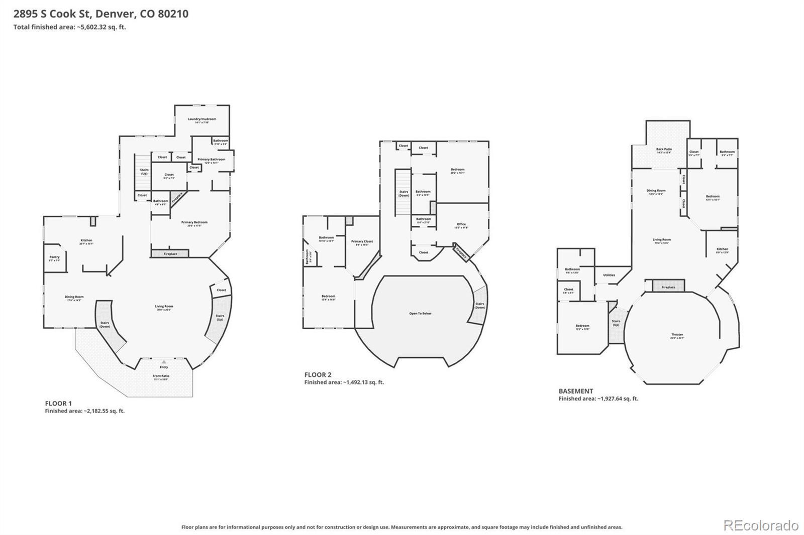 MLS Image #49 for 2895 s cook street,denver, Colorado