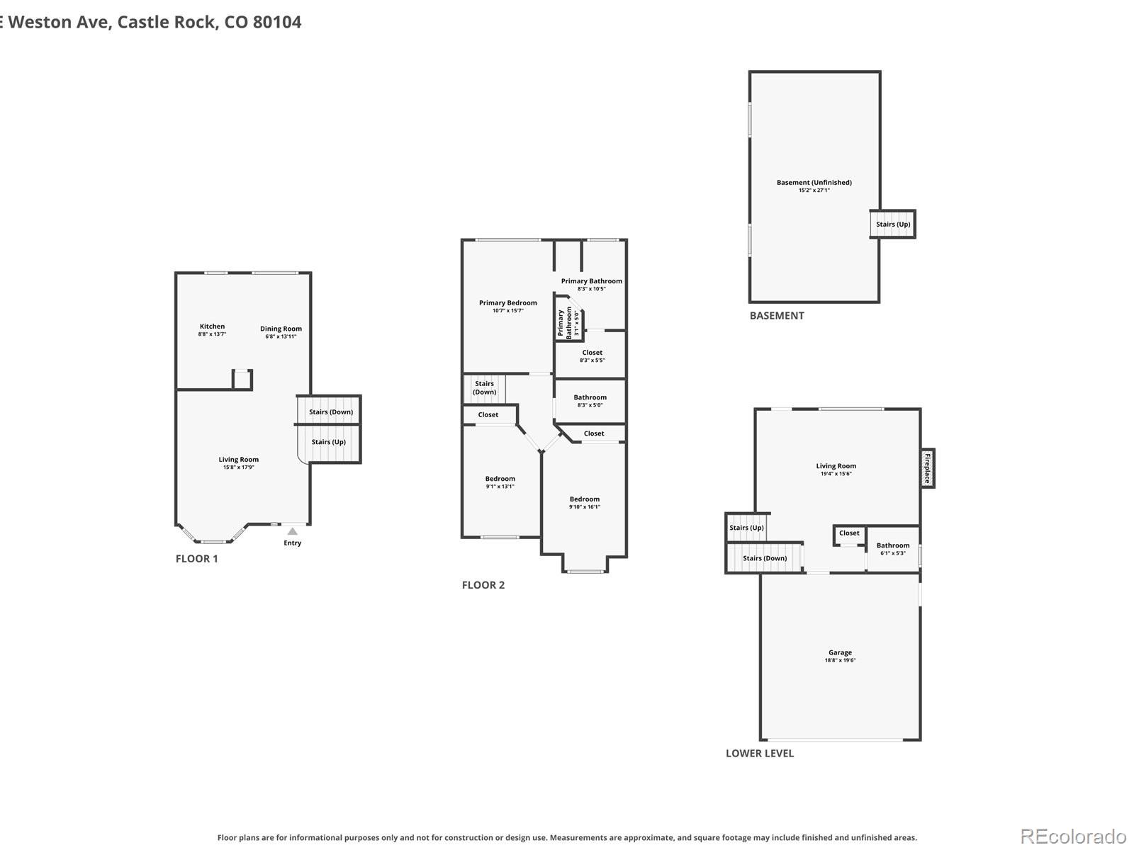 MLS Image #47 for 5383 e weston avenue,castle rock, Colorado