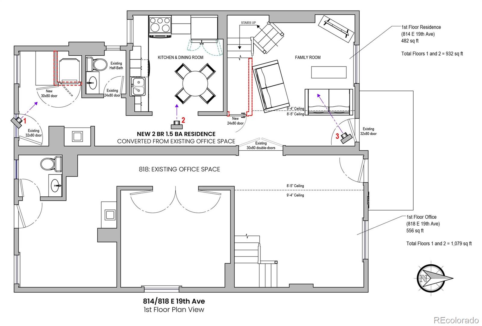 MLS Image #34 for 814-818 e 19th avenue,denver, Colorado