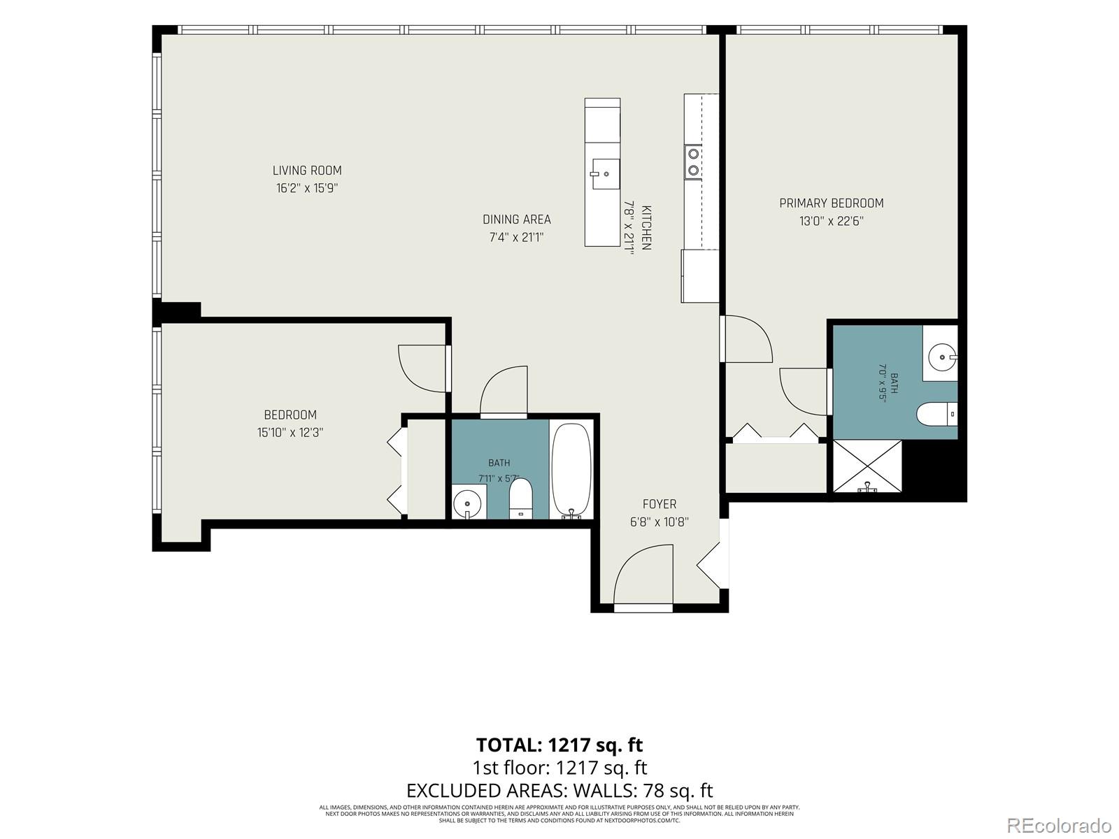 MLS Image #13 for 100  park avenue 2106,denver, Colorado