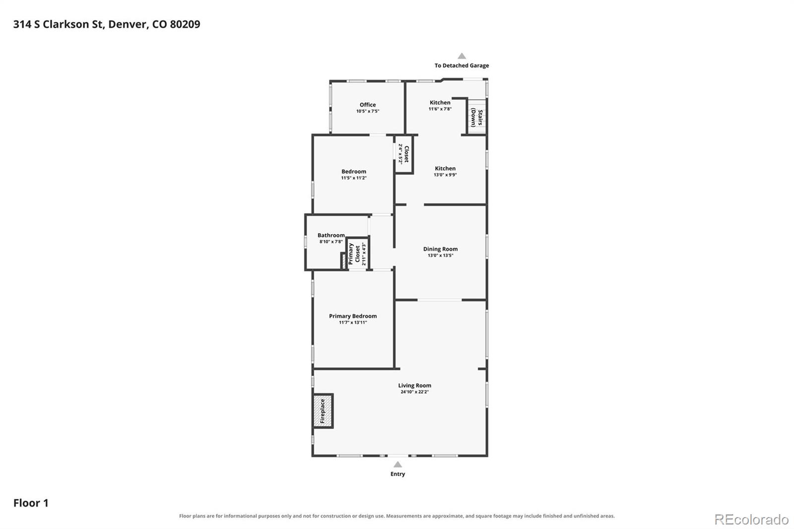 MLS Image #48 for 314 s clarkson street,denver, Colorado