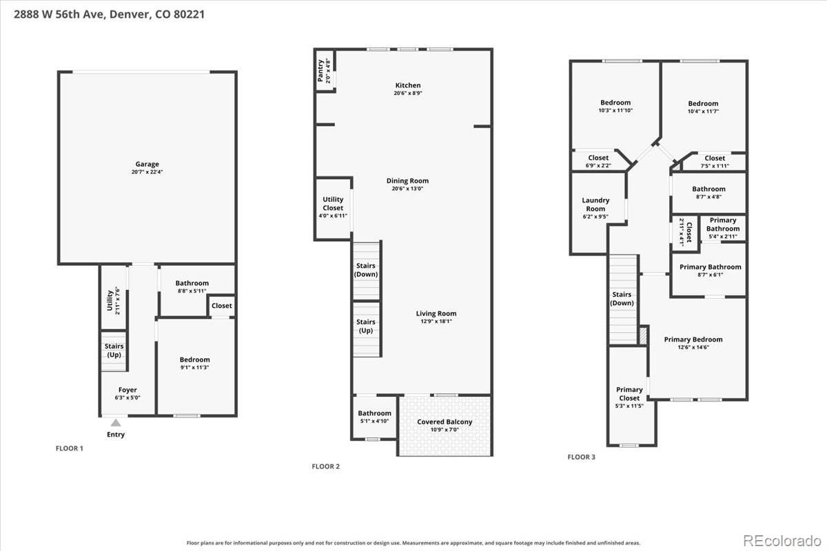 MLS Image #46 for 2888 w 56th place ,denver, Colorado