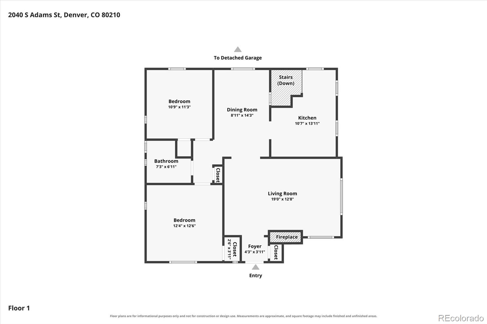 MLS Image #46 for 2040 s adams street,denver, Colorado
