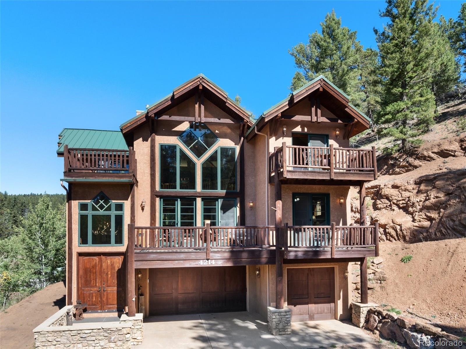 MLS Image #1 for 4214  trout creek road,woodland park, Colorado