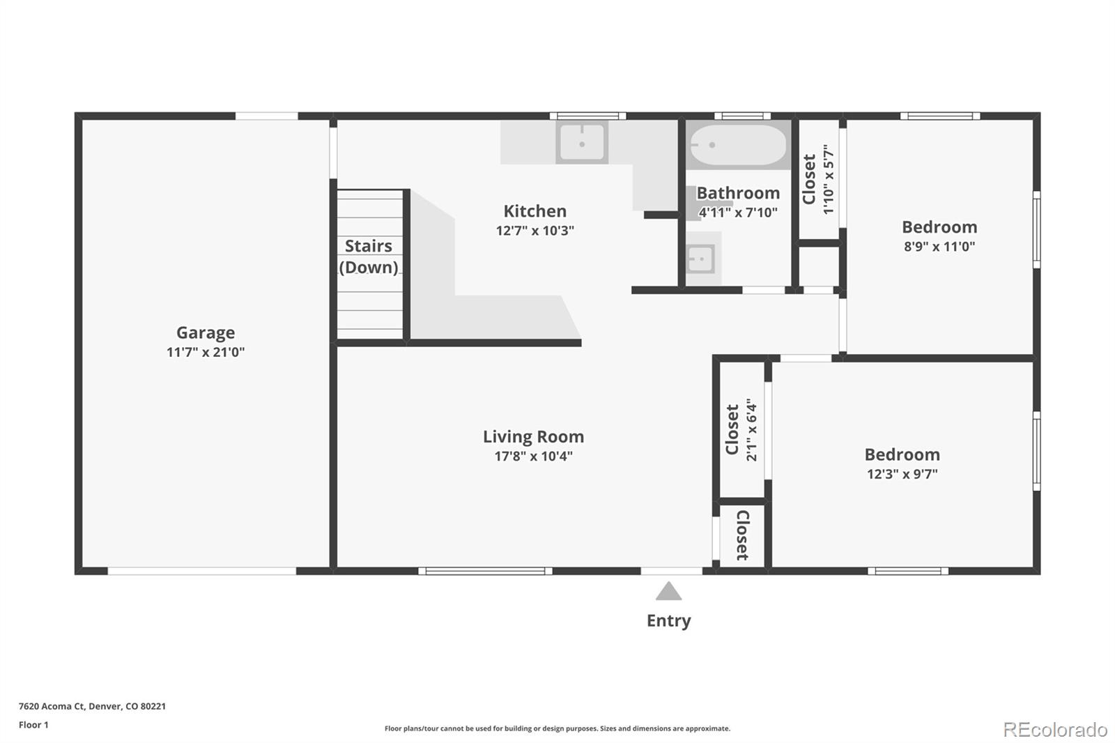 MLS Image #37 for 7620  acoma court,denver, Colorado