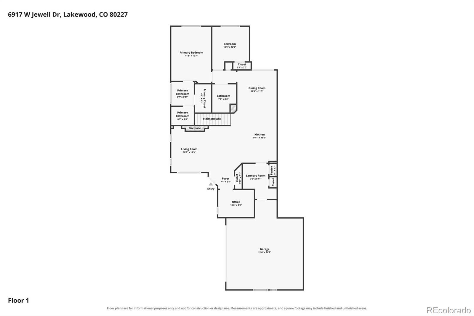 MLS Image #36 for 6917 w jewell drive,lakewood, Colorado