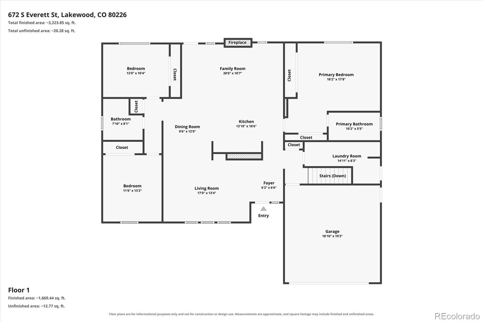 MLS Image #34 for 672 s everett street,lakewood, Colorado