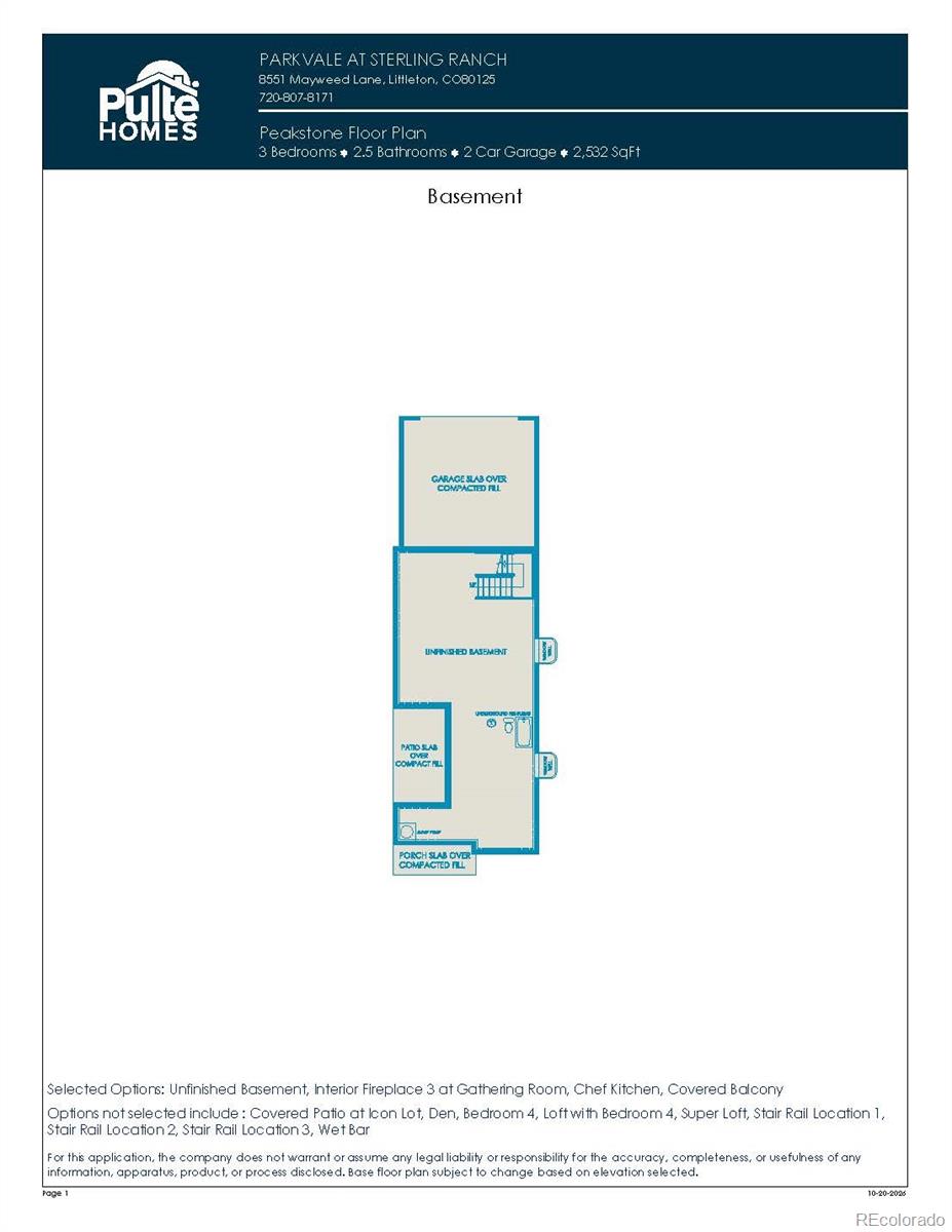 MLS Image #3 for 8859  owl clover loop,littleton, Colorado
