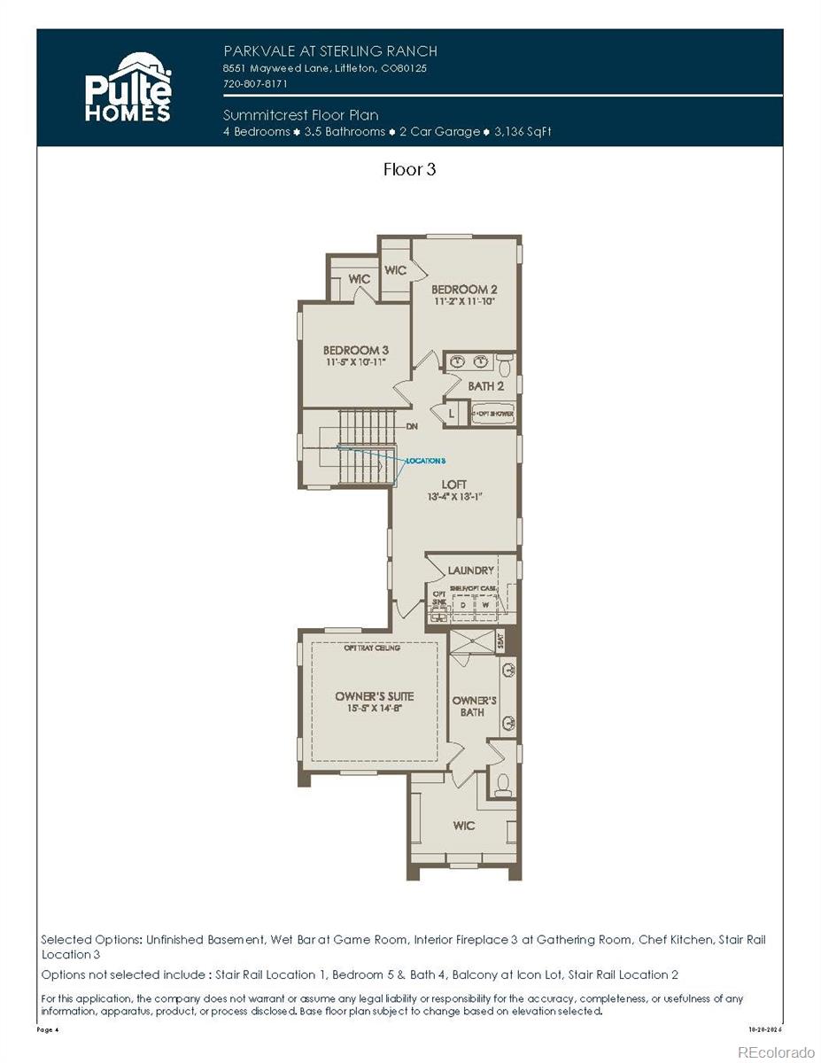 MLS Image #7 for 8851  owl clover loop,littleton, Colorado