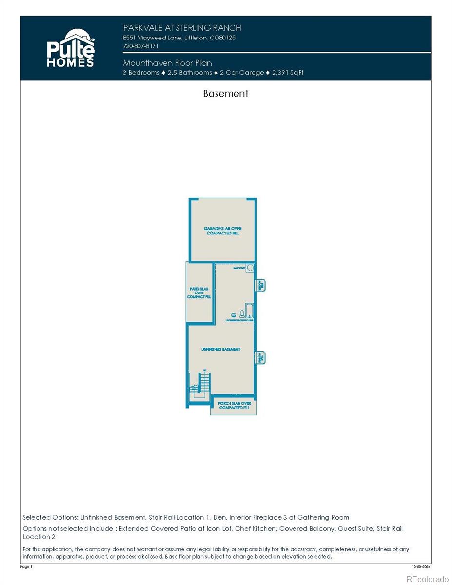 MLS Image #2 for 8867  owl clover loop,littleton, Colorado