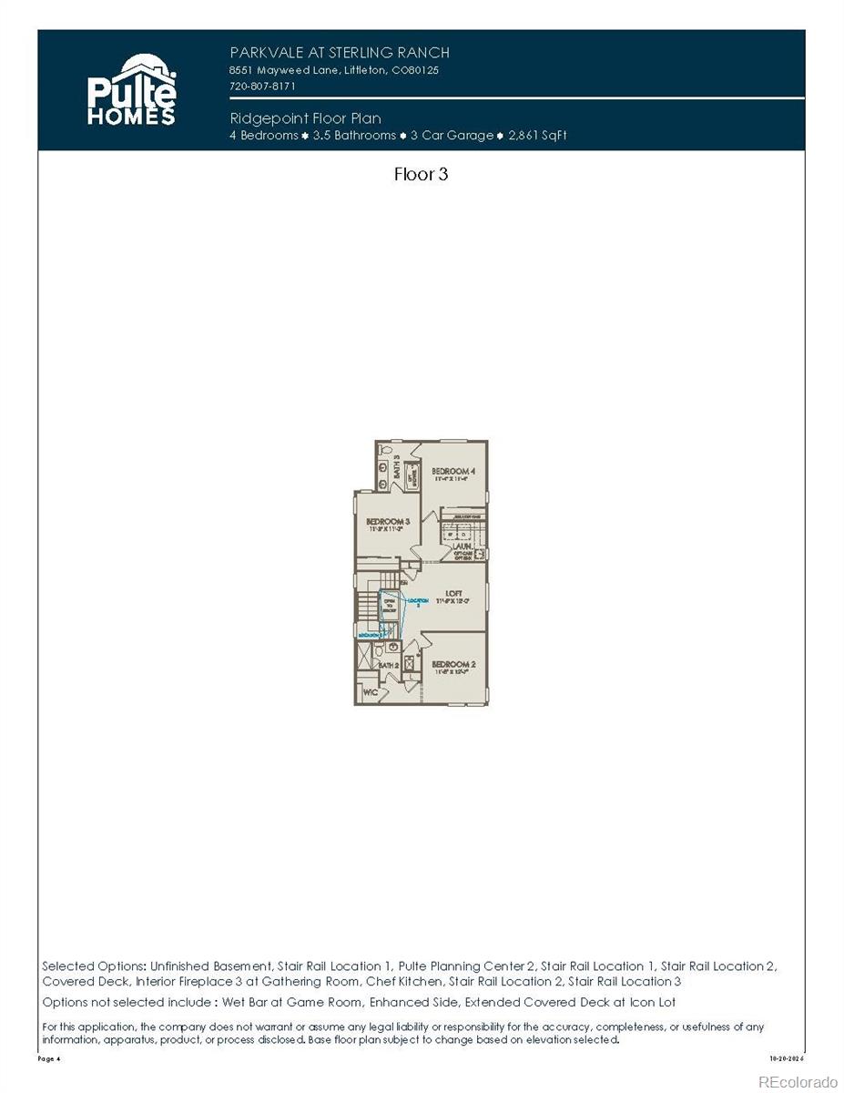 MLS Image #5 for 8875  owl clover loop,littleton, Colorado