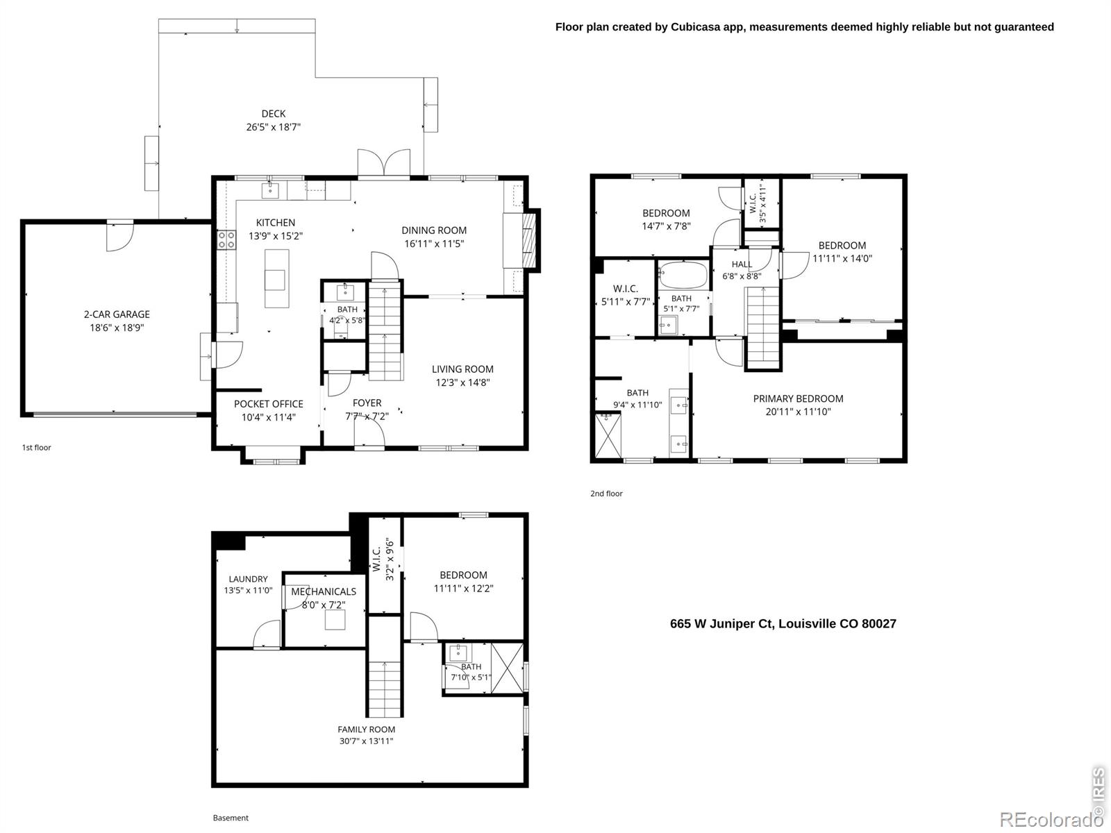 MLS Image #49 for 665 w juniper court,louisville, Colorado