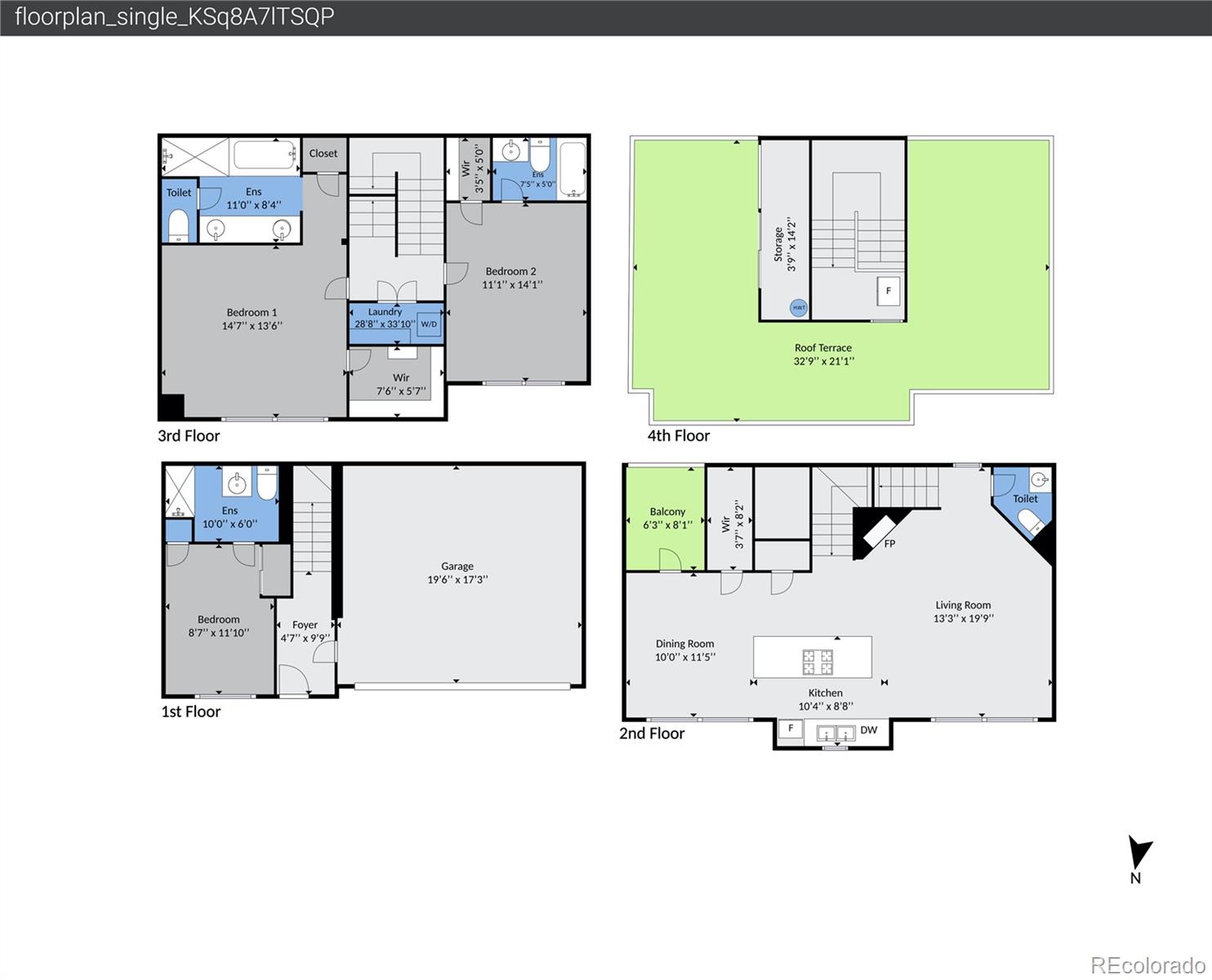 MLS Image #49 for 3336  tejon street,denver, Colorado