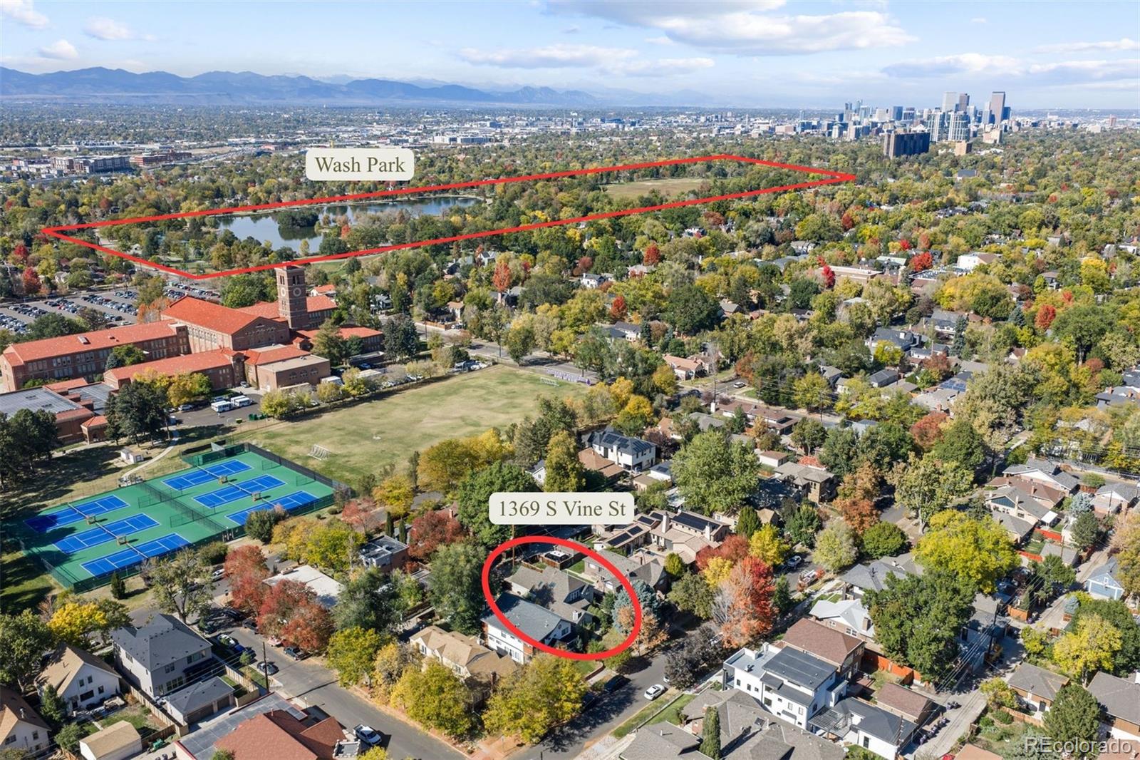 MLS Image #1 for 1369 s vine street,denver, Colorado