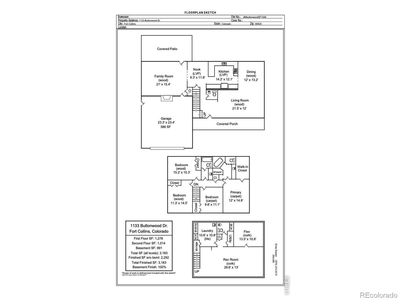 MLS Image #17 for 1133  buttonwood drive,fort collins, Colorado