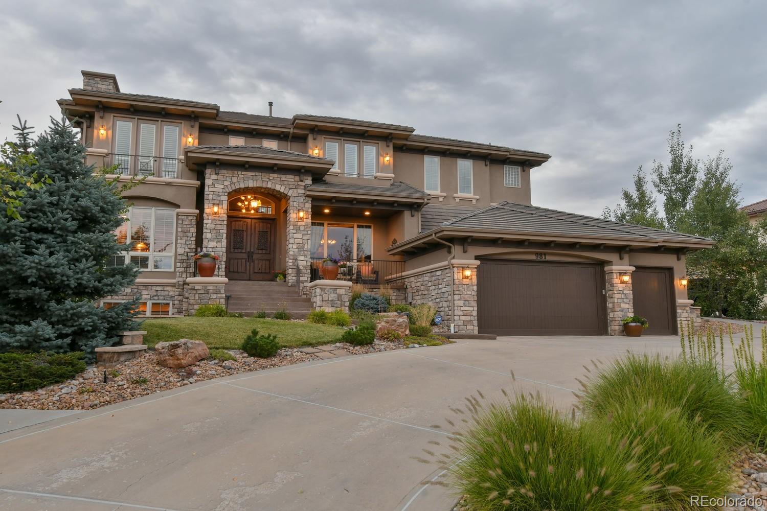MLS Image #0 for 981  buffalo ridge road,castle pines, Colorado