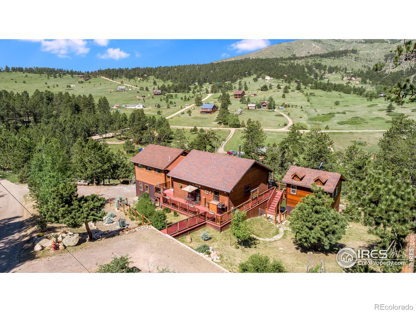 MLS Image #0 for 225  spruce mountain drive,drake, Colorado