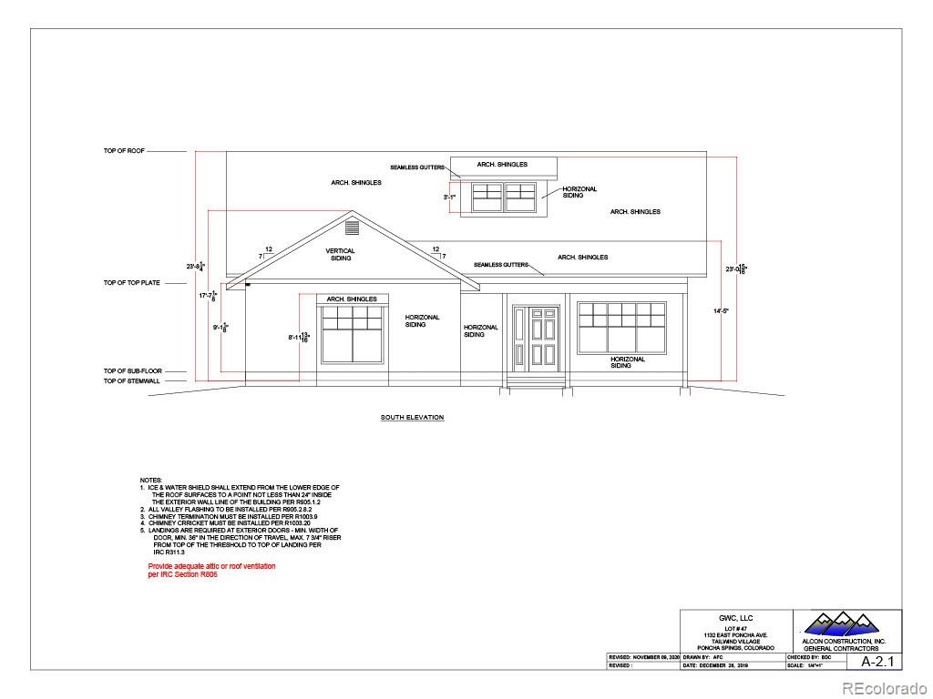 MLS Image #0 for 1132 e poncha avenue,poncha springs, Colorado