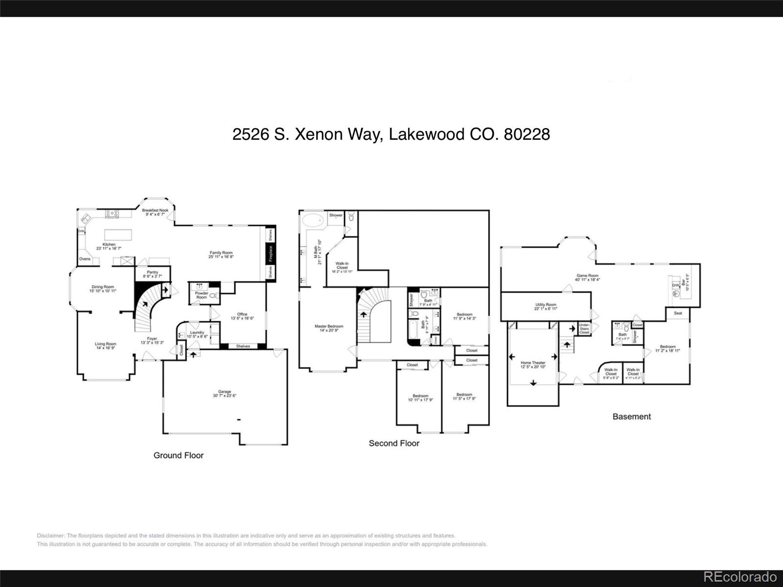 MLS Image #38 for 2526 s xenon way,lakewood, Colorado